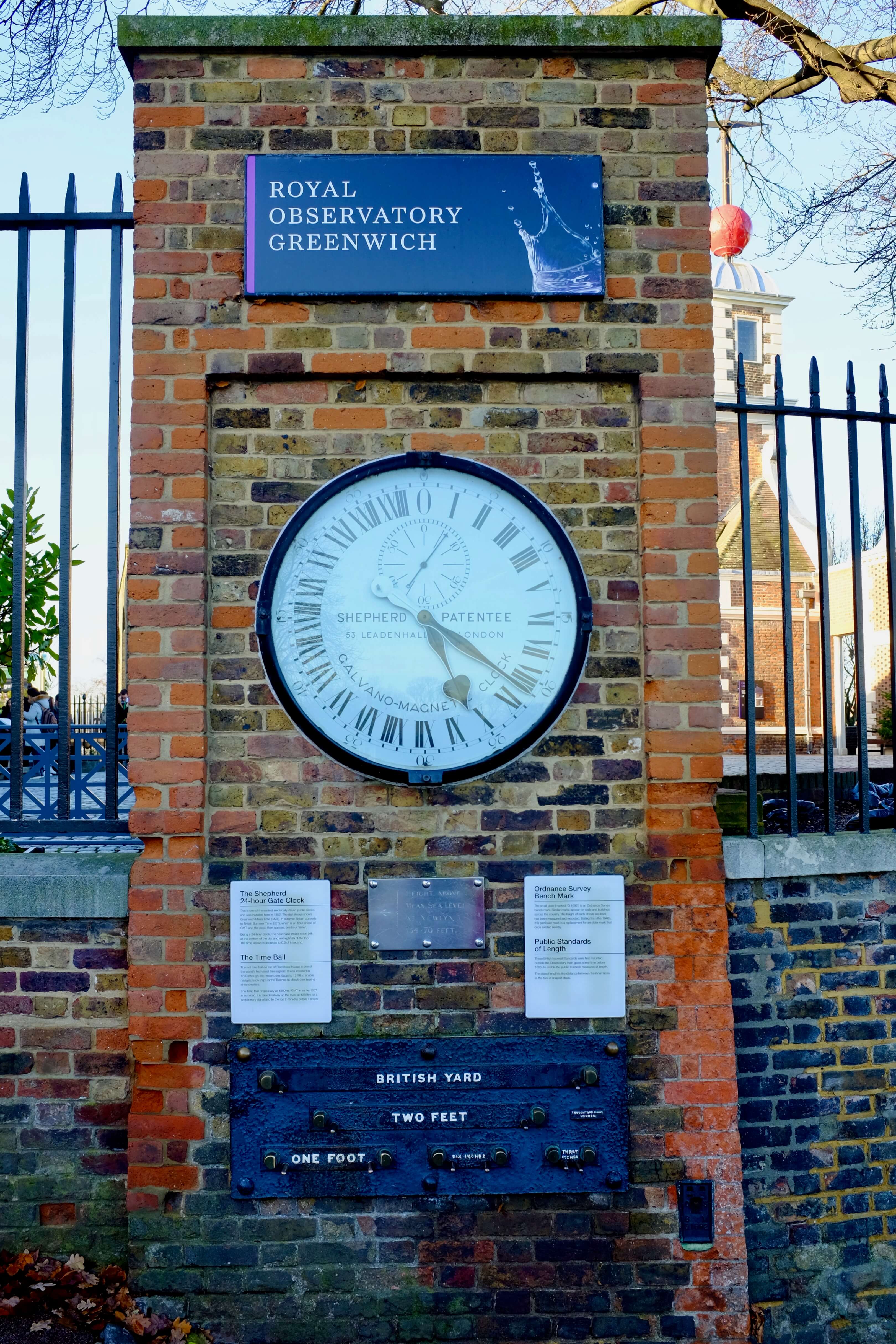 Greenwich Observatory Clock